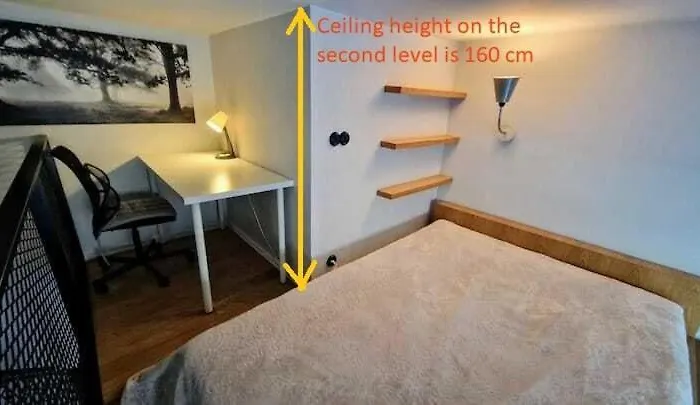 Cozy Two-story Loft 6 Appartement *